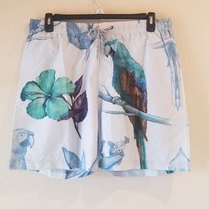 🌊Distortion Printed Board Swimming Trunk Shorts🌊